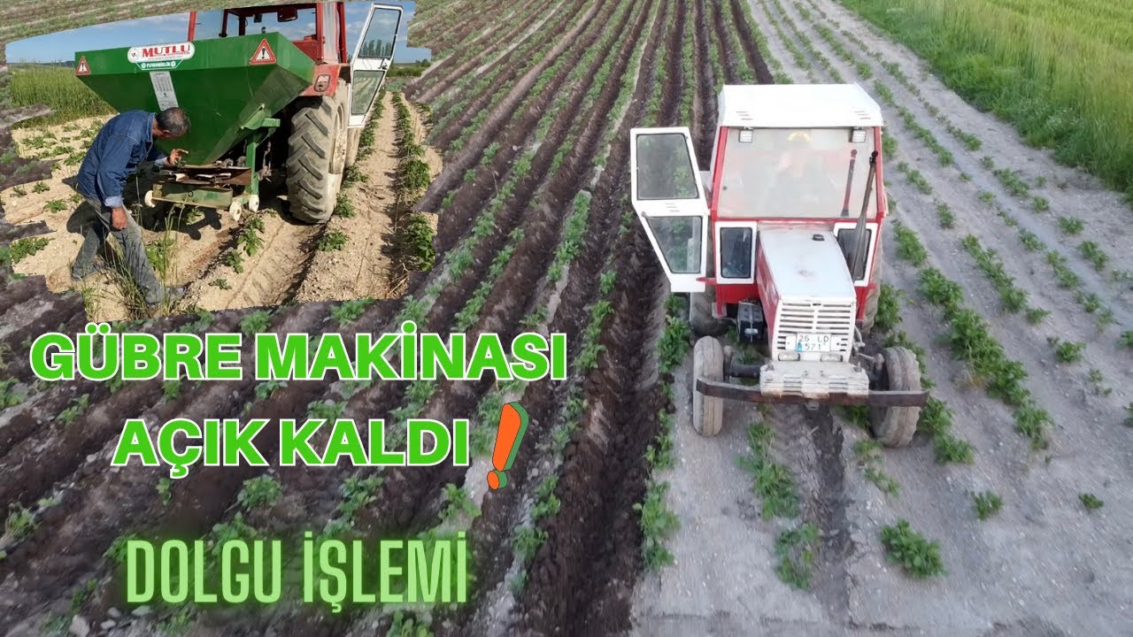 GÜBRE MAKİNASI AÇIK KALDI !!! ~ DOLGU İŞLEMİ YAPTIK