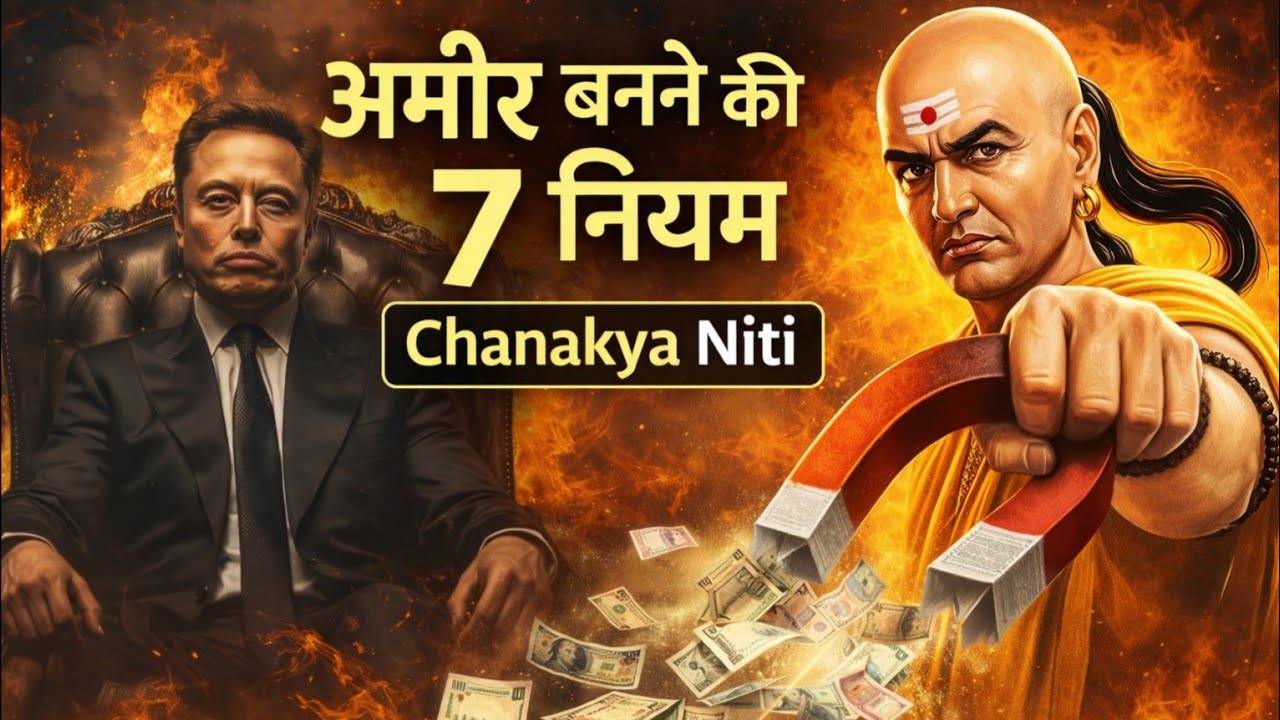अमीर बनाने का ये 7 खतरनाक नियम | चाणक्य नीति 