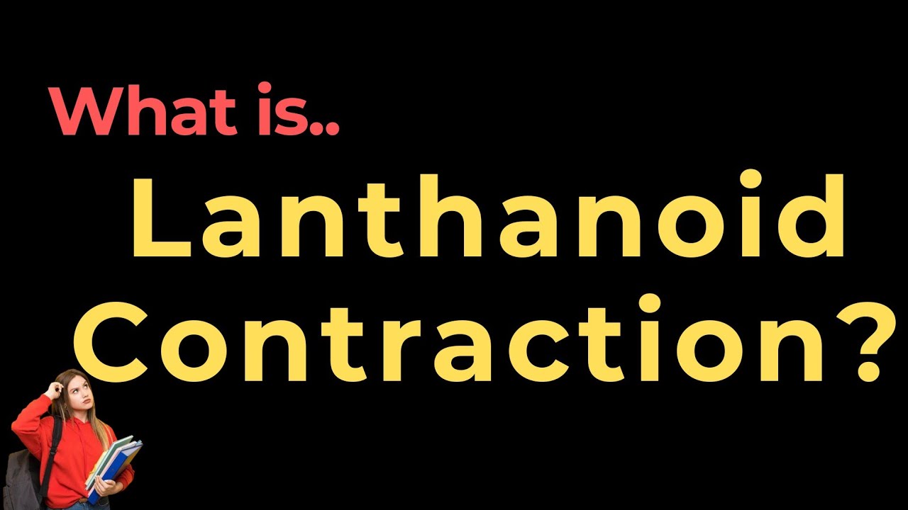 What is lanthanoid contraction? What are the consequences of lanthanoid contraction?