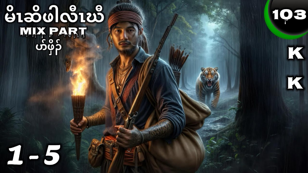 🔵 No. 103 ( Mix Karen Hunter Story ) ပာ်ဖှိၣ်မိၤဆိဖါလီၤဃီ : Part - 1 to 5 🔘4 , 10 , 2025.