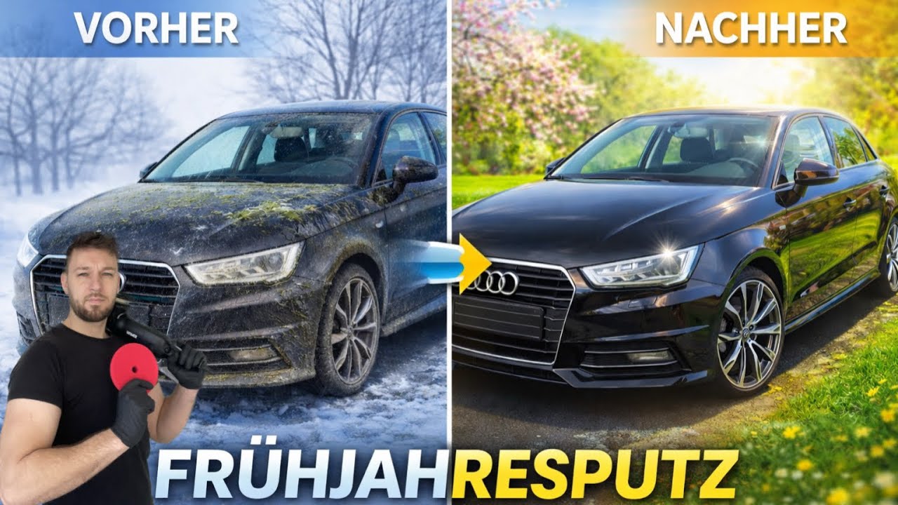 FR&Uuml;HJAHRSPUTZ ! Basis-Paket  Fahrzeug-Aufbereitung warum nach dem Winter gr&uuml;ndliche W&auml;sche Wichtig ?