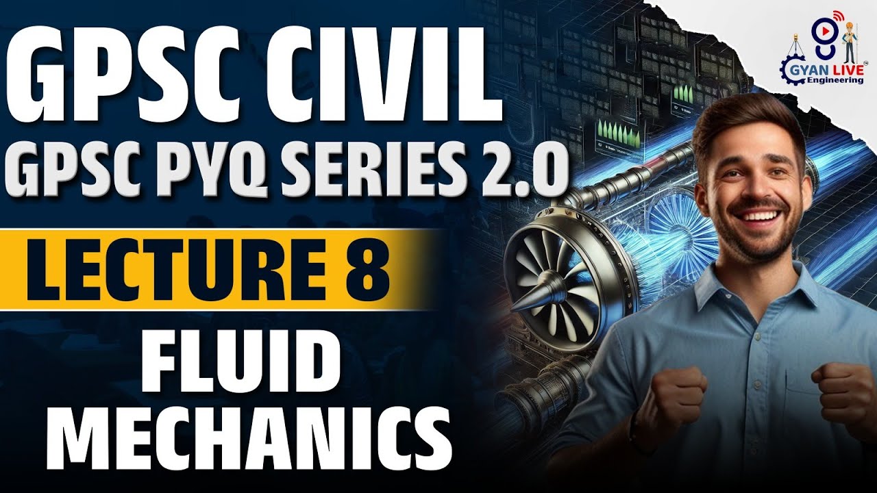 Fluid Mechanics GPSC PYQ Series 2.0 For Irrigation R & B & GES | GPSC PYQ Series  #pyqseries