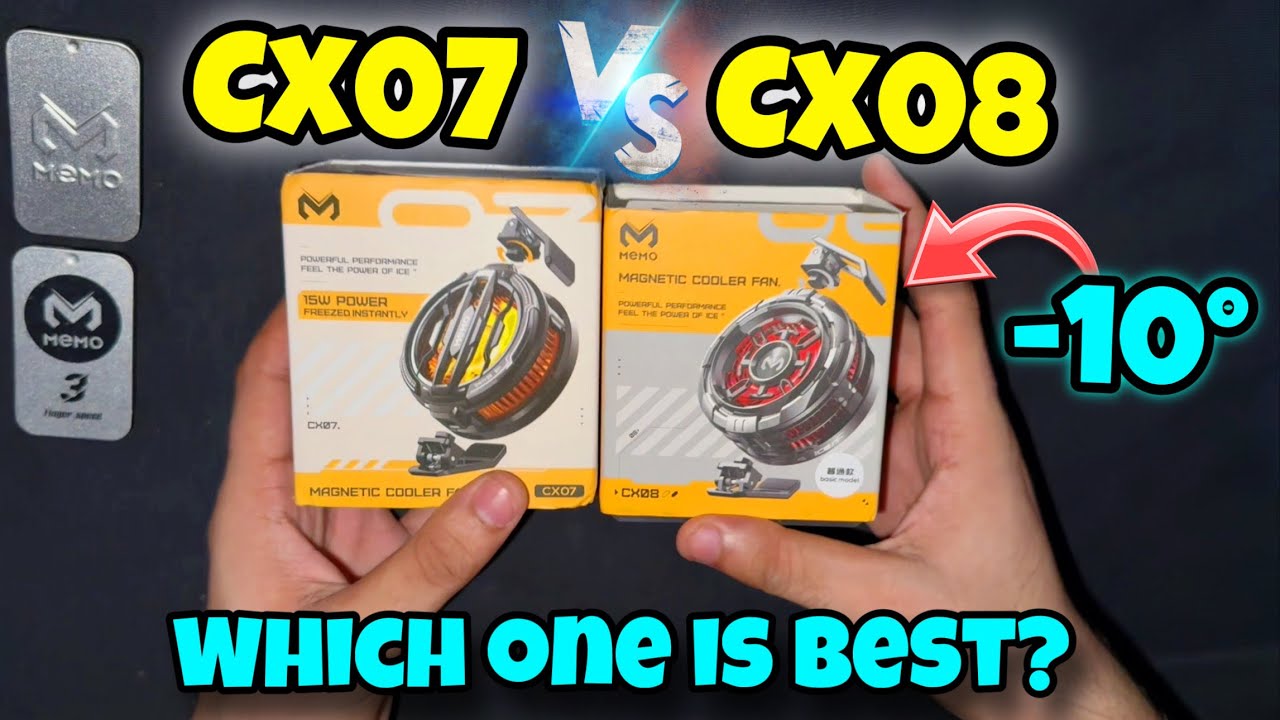 MeMo CX-07 vs MeMo CX-08 Which One Is Better? | PUBG GAMEPLAY TEST
