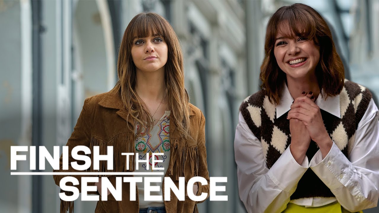 Emma Appleton's behind the scenes stories from Everything I Know About Love  | Finish the Sentence