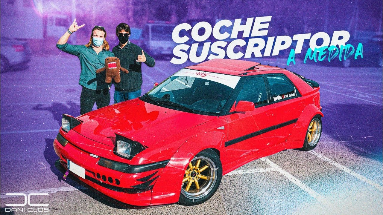 JDM MAZDA 323 F WIDE BODY | PROBANDO COCHE DE SUSCRIPTOR | Dani Clos