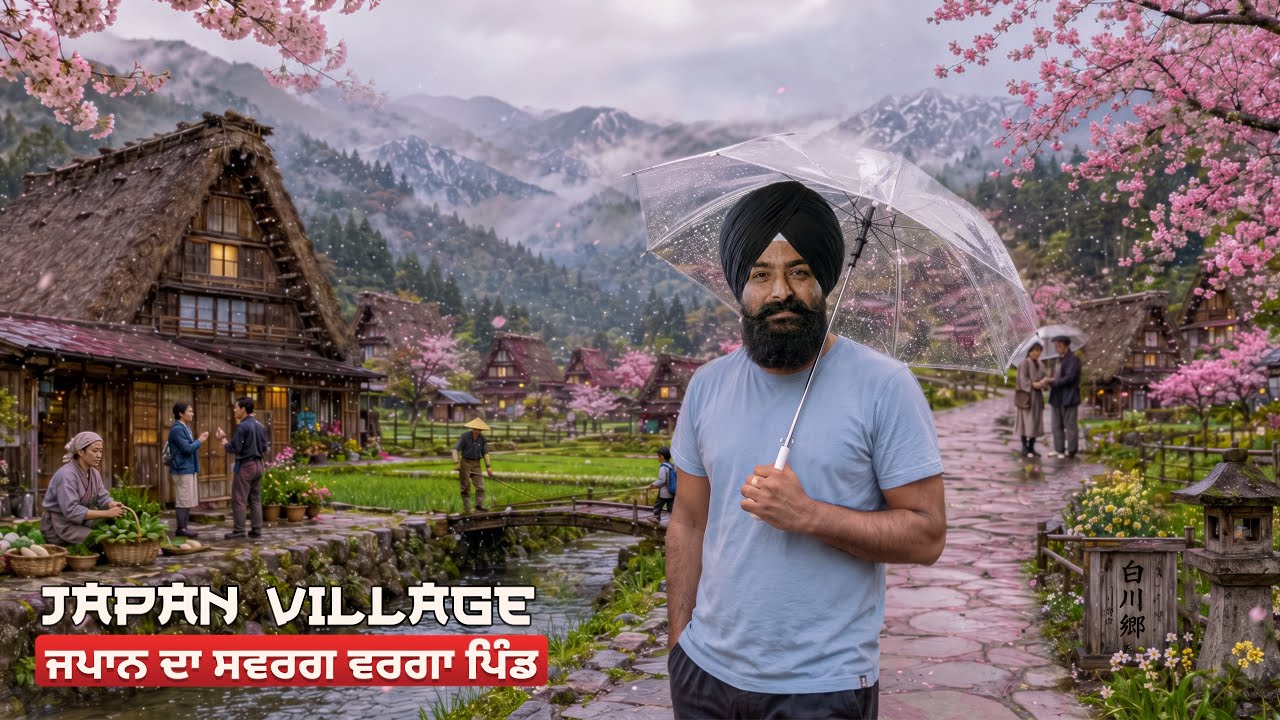 ਜਪਾਨ ਦੇ ਸਵਰਗ ਵਰਗੇ ਪਿੰਡ ਦਾ ਚਿੱਬ ਕੱਢ ਝਾਕਾ🇯🇵ਮੋਤੀ ਪੁੰਨ ਕੀਤੇ ਇਸ ਪਿੰਡ ਦੇ ਲੋਕਾਂ ਨੇ🙏Village in Japan|Vlog