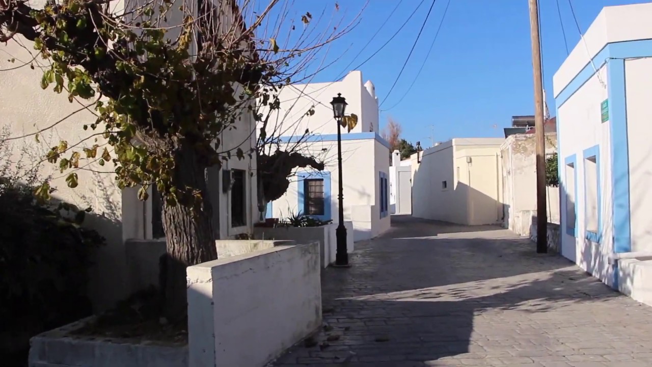 Lagoudi  on the island of Kos in Greece. A picturesque little mountain village.