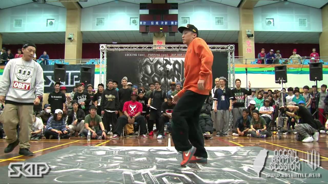 Hip-Hop Best16-5 Diao vs Aka Kin | 20130303 OBS VOL.7 TAIWAN FINAL