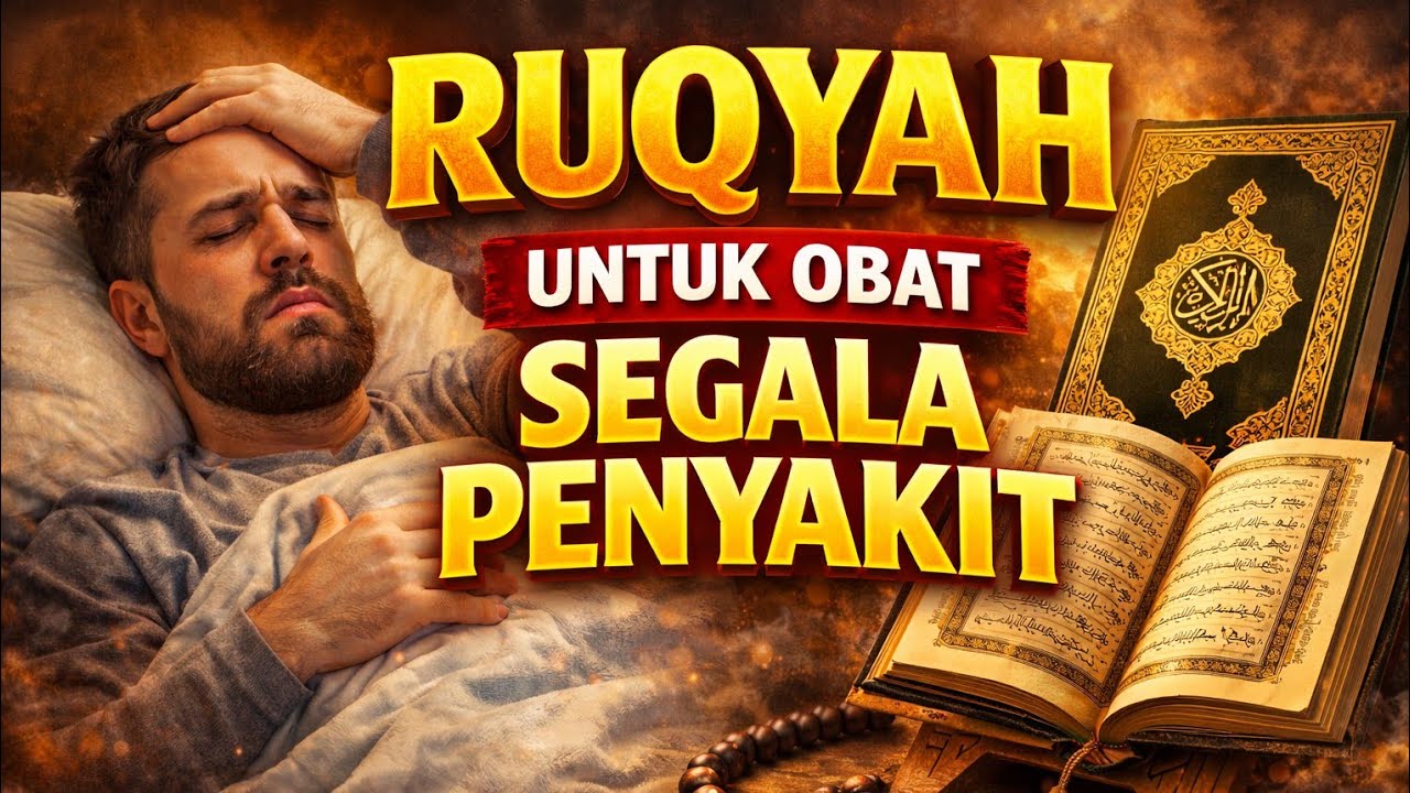 RUQYAH MUSTAJAB UNTUK OBAT SEGALA PENYAKIT DENGAN BAROKAH AL-QUR'AN 