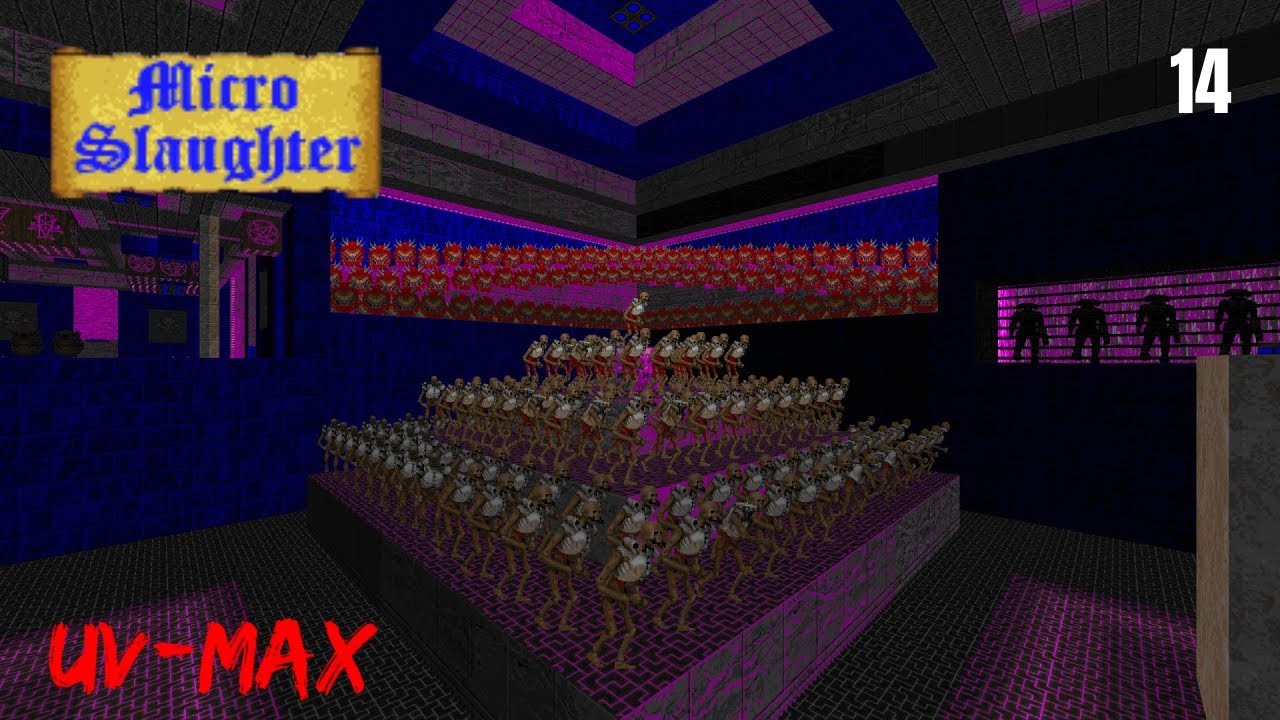 Doom II: Micro Slaughter Community Project - Map 14: Crippling Legion UV-Max