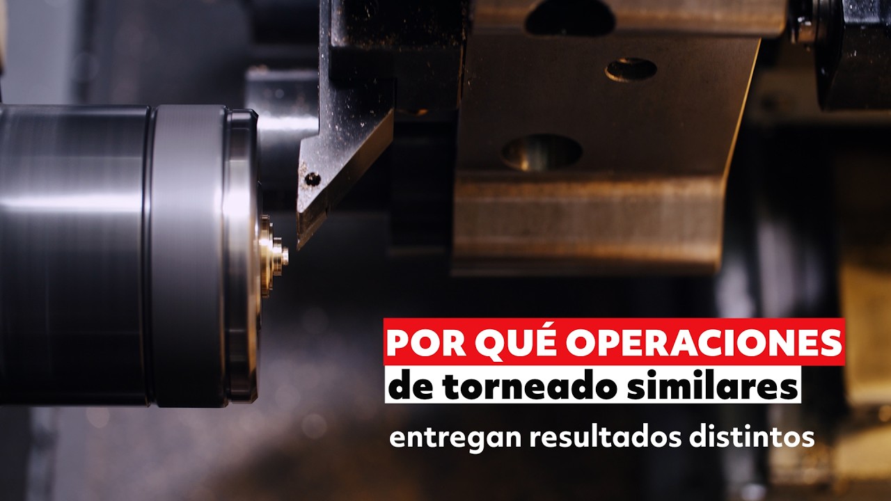 Por qué operaciones de torneado similares entregan resultados distintos