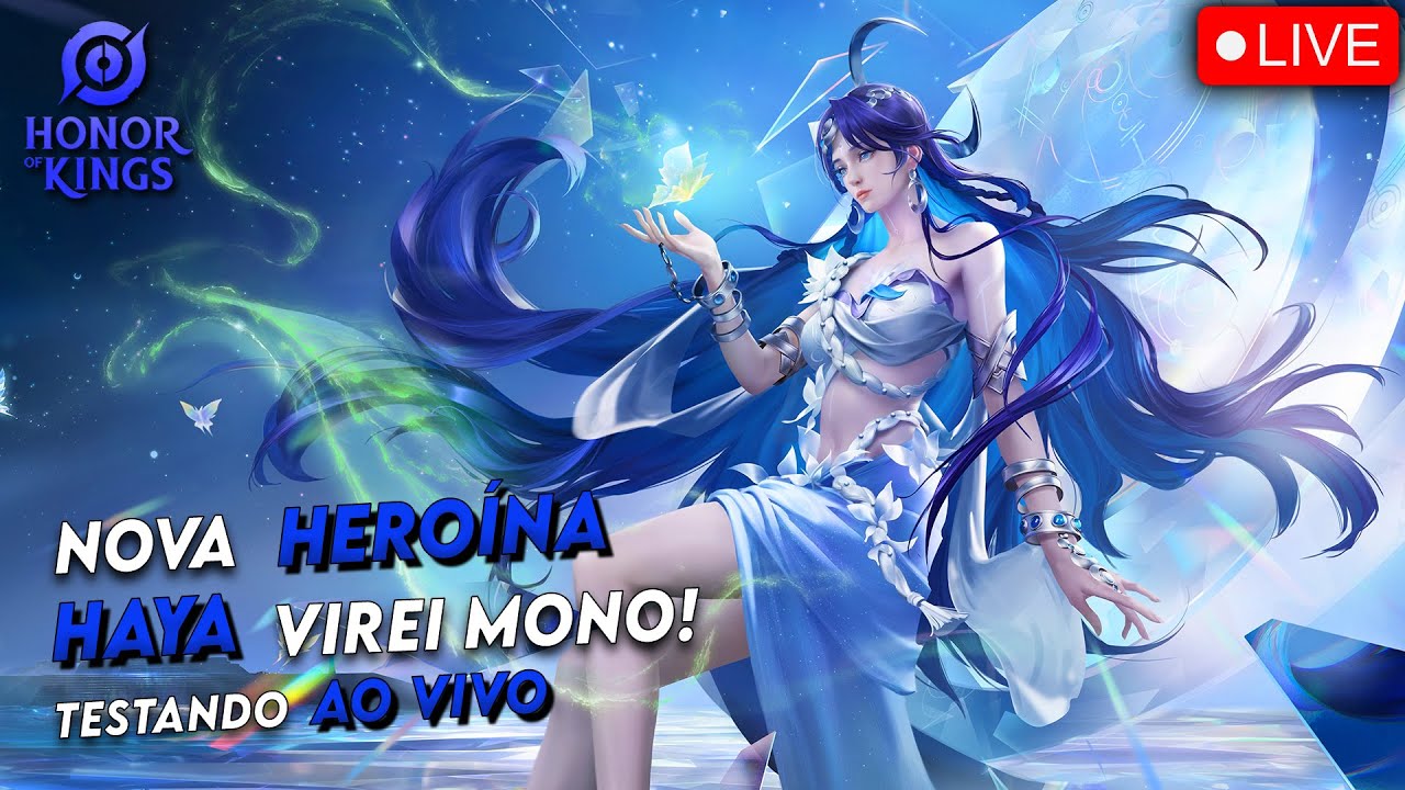 HOJE sou UM ANJO SUBINDO FOFO NA RANK MONO CHIQUINHA ON! | RUMO ao TOP 100 | Honor of Kings Ao Vivo