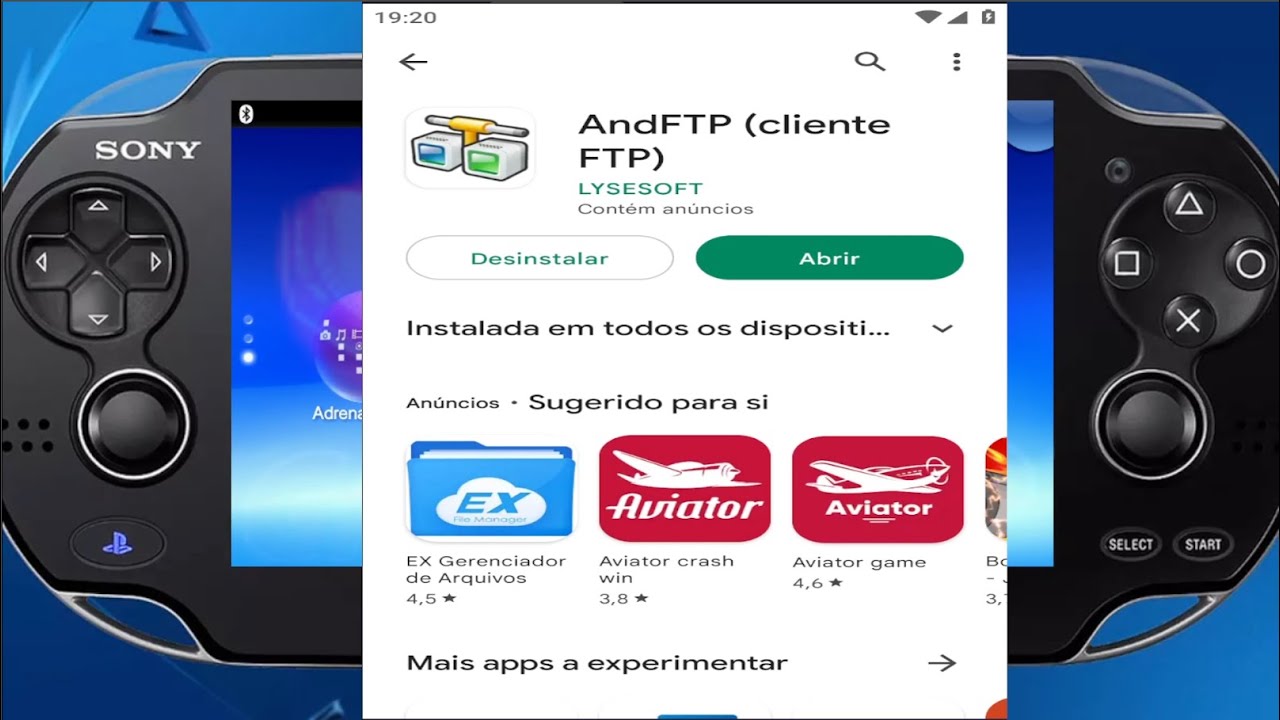 PS VITA TRANSFERIR ARQUIVOS PELO CELULAR (FTP)
