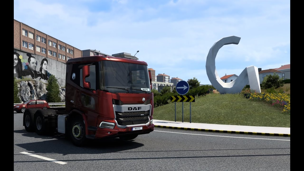 #eurotrucksimulator2 #25 | Coimbra-Guarda | Novo DAF XD | Iberia e Volvo Equip. DLC | Logitech G29