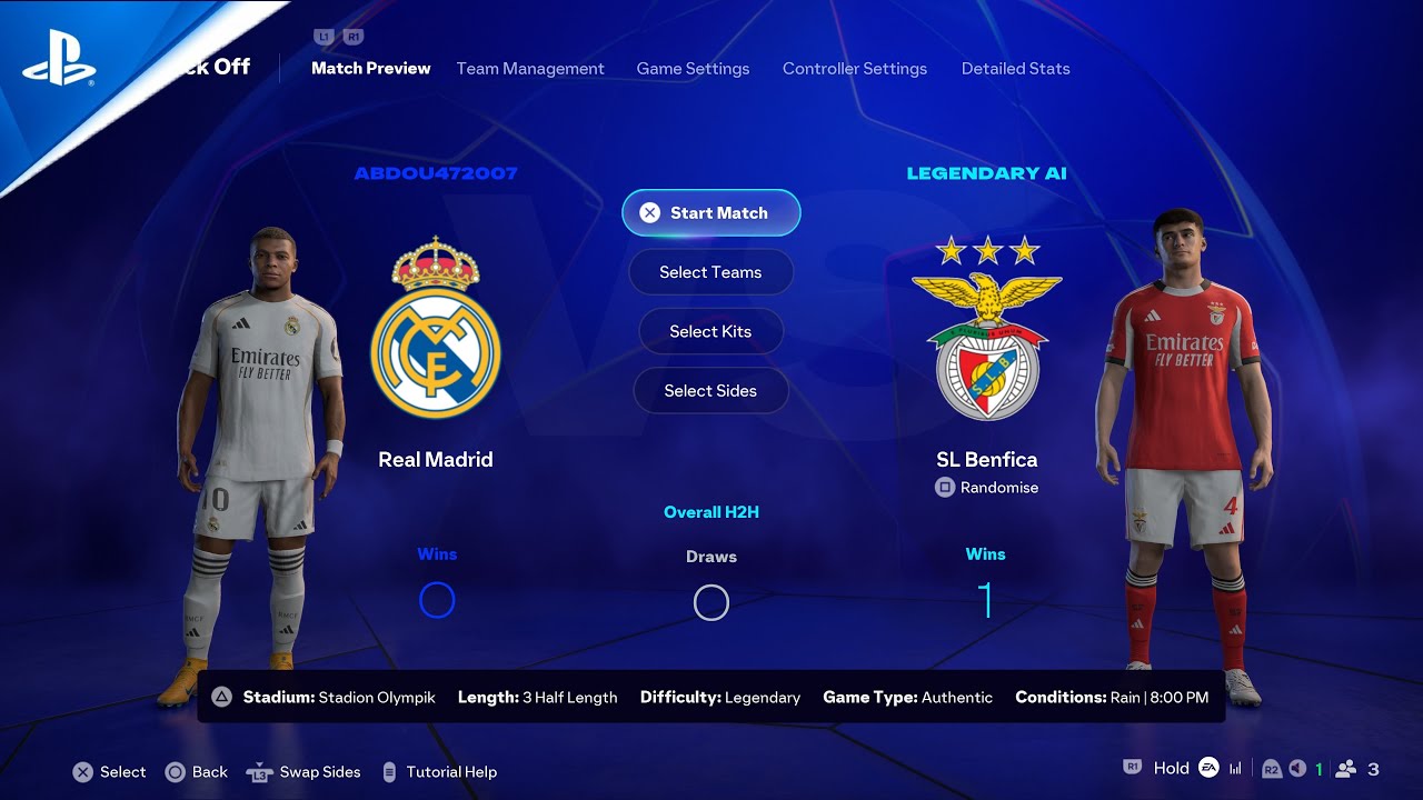 FC 26 | Real Madrid VS Benfica