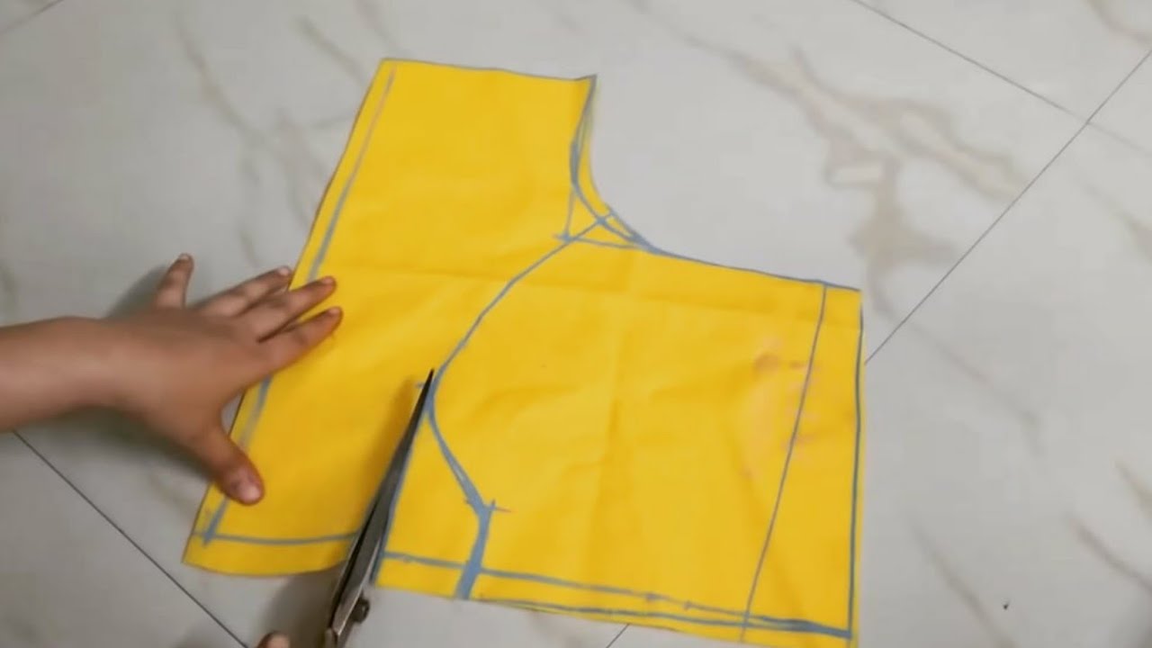 Princess Cut Blouse Cutting Full Tutorial For Beginners