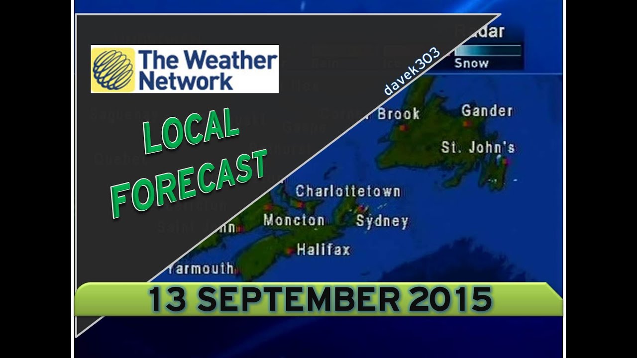 The Weather Network Local Forecast - 13 September 2015
