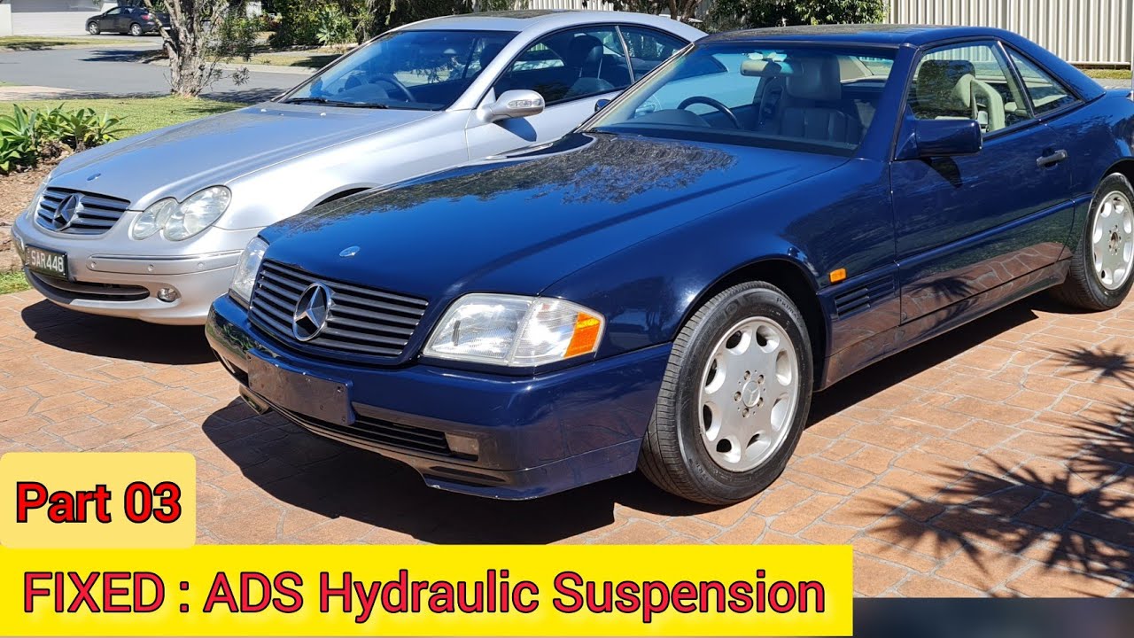 Исправлено: Гидравлическая подвеска SL500 (R129) ADS...