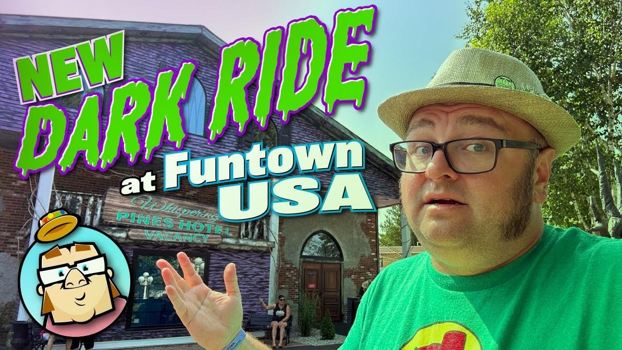 Brand New Dark Ride at Funtown U.S.A. - The Haunted Hotel - Life Chocolate Moose and Lobster Dinner
