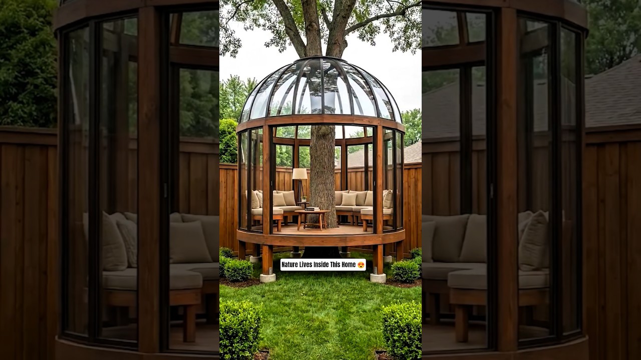 This House Was Built Around a Living Tree ✨ 🌳