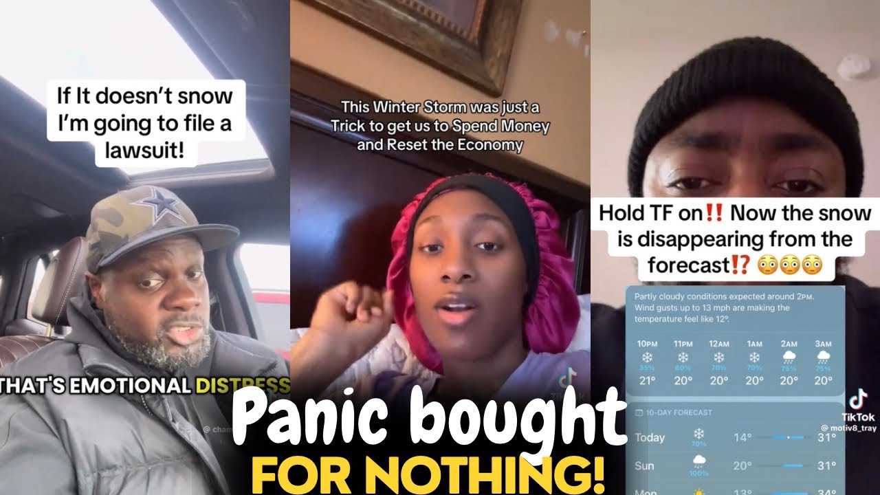 The Snow Never Came… but People’s Comments Went Wild ❄️