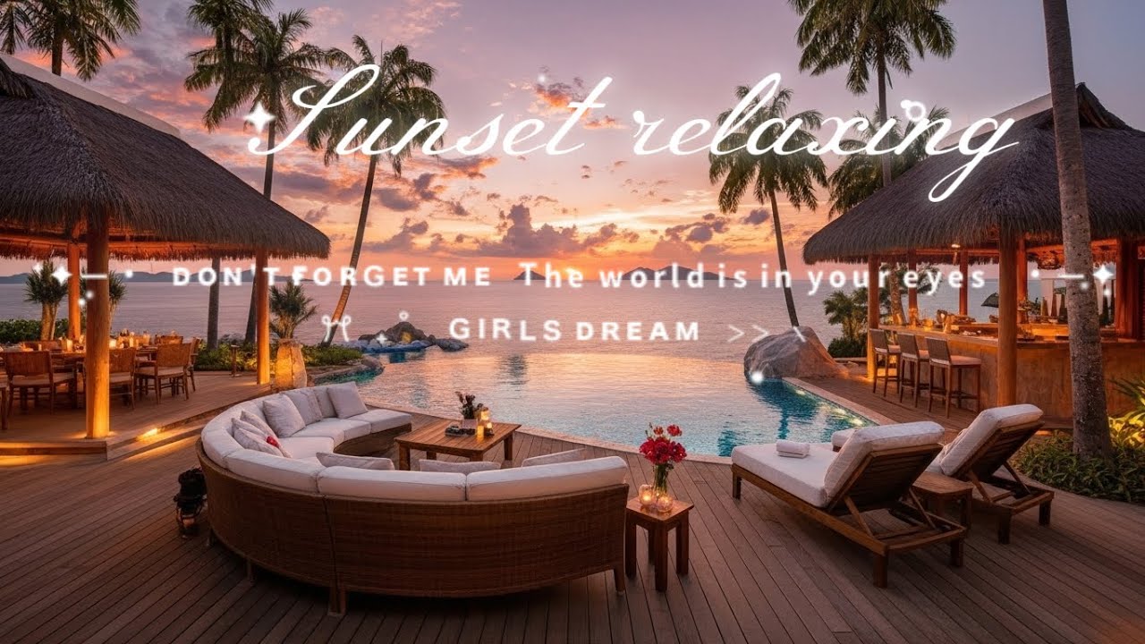 relaxing sunset#sleepmusic #relaxing #relaxingmusic#waterfall #khmer #piano #youtube