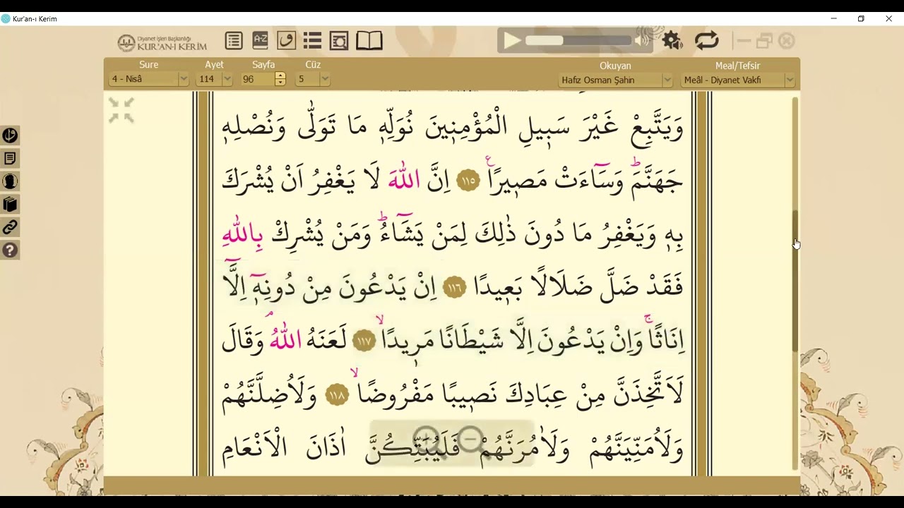 5. cüzden notlar. Allah Rasulü'nü gözyaşına boğan ayetler...