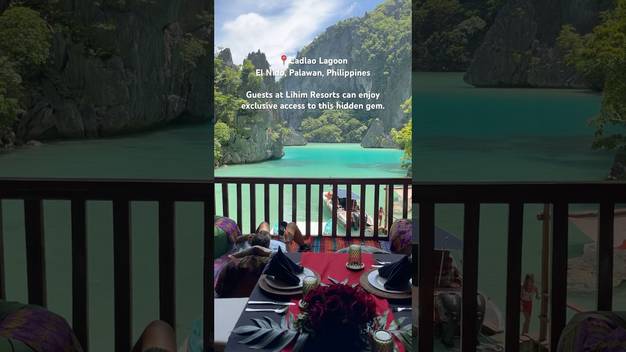 Lihim Resorts&rsquo; Cadlao Lagoon in El Nido Palawan Philippines