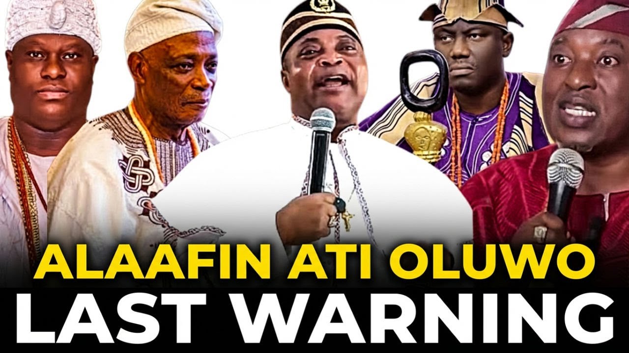 O DOJUE BAYI! EKILO FUN ALAAFIN ATI OLUWO LORI ORO OLUBADAN ATI OONI OF IFE