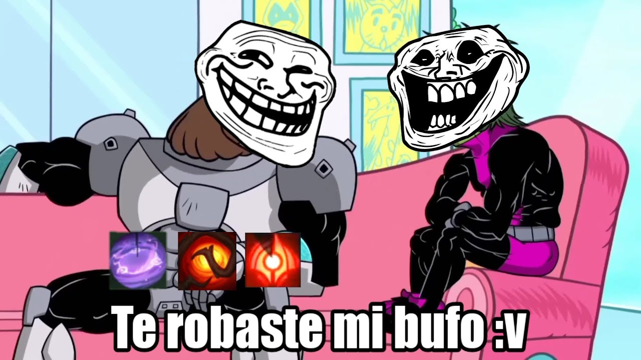Ahora no Robin, necesito tener una pequeña charla con el TROLL CYBORG 💀 | Parodia MOBA XD