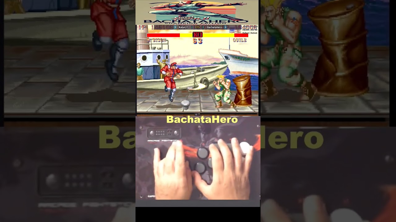 Street Fighter II Champion Edition #sf2ce #retrogaming #shorts #fightcade2 #bachatahero #online