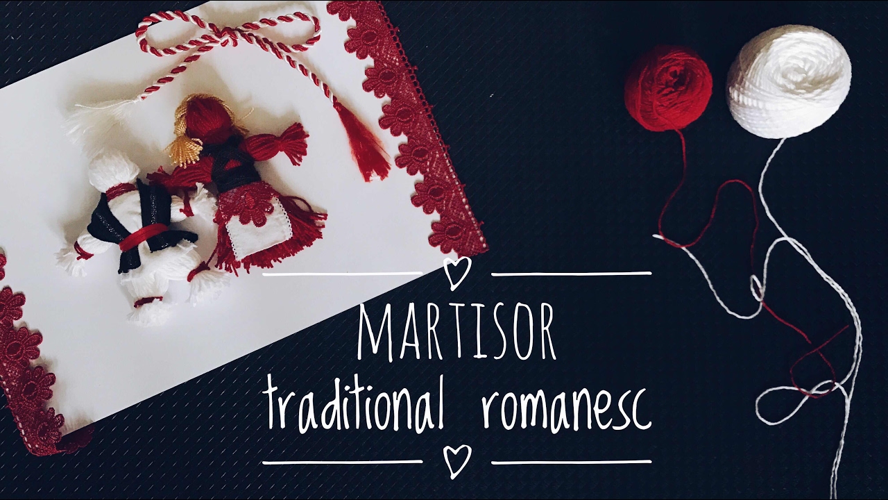 Martisor traditional romanesc || Tutorial