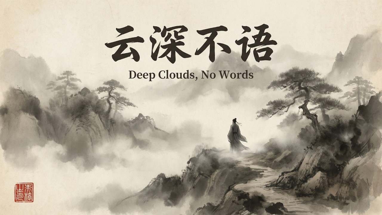 冥想療癒中國風音樂《云深不语》(Deep Clouds, No Words)｜2小時禪意音樂｜無鼓點｜古箏・竹笛 (Guzheng & Dizi)｜Chinese Zen Music