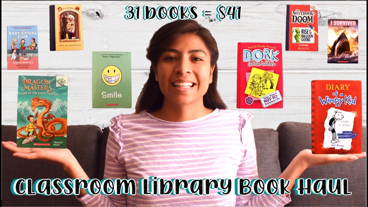 Upper Elementary Classroom Book Haul