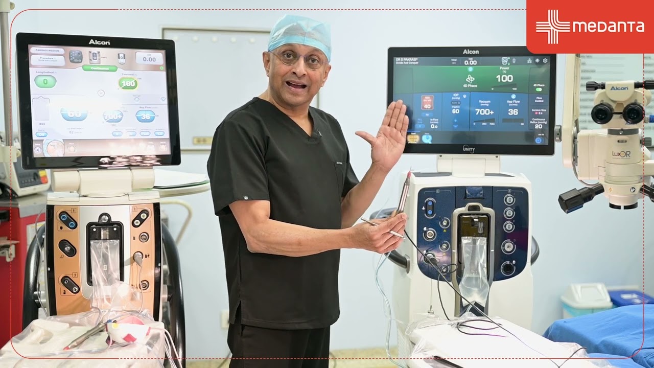UNITY VCS 4D Phaco w Delhi w ramach zaawansowanej operacji zaćmy | Medanta