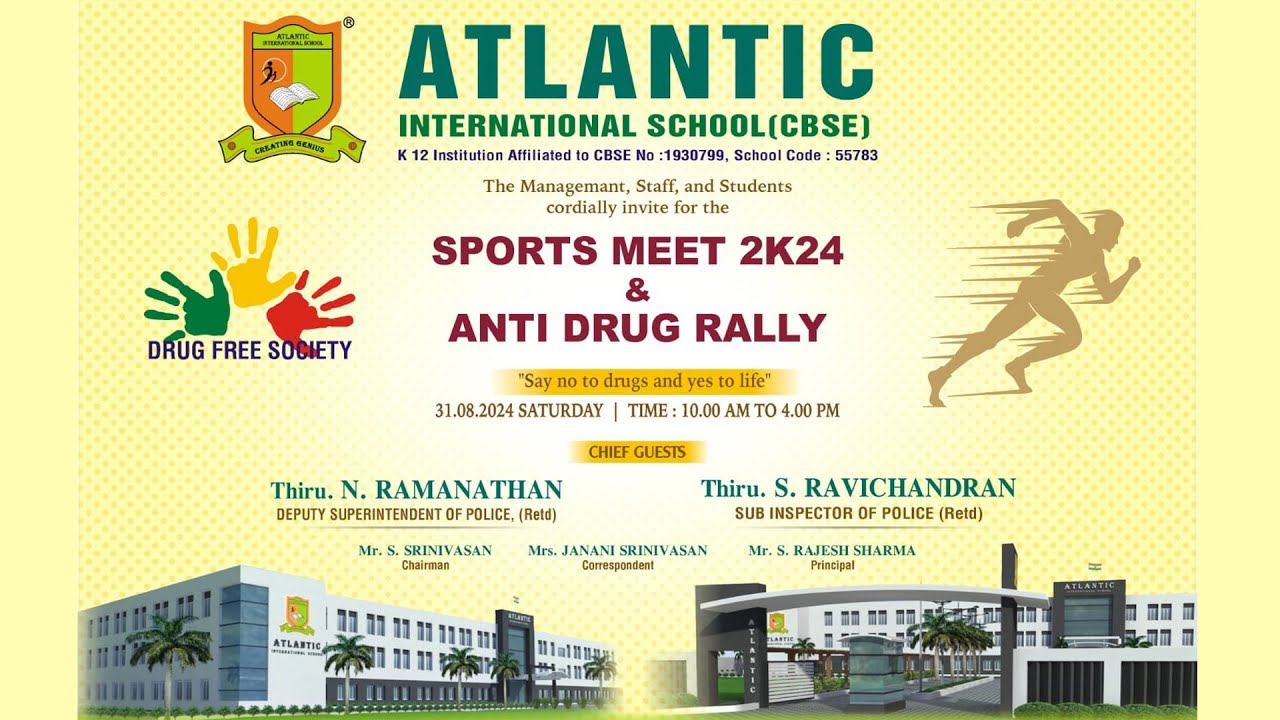 ATLANTIC INTERNATIONAL SCHOOL (CBSE) SPORTS -2024 #atlantic