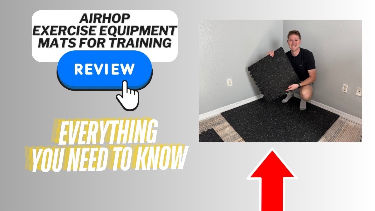 AIRHOP Exercise Equipment Mats