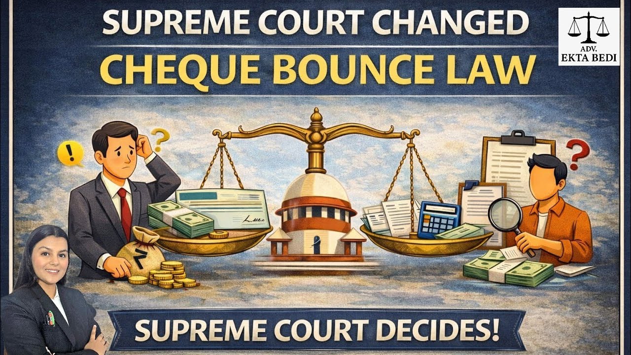 Cheque Bounce Cases: Supreme Court’s New Rule Will Shock You | 2025 Update #chequebounce #section138