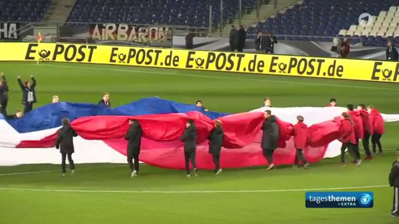 Tagesthemen zum abgesagten Fußball-Länderspiel Deutschland-Niederlande in Hannover - ARD HD