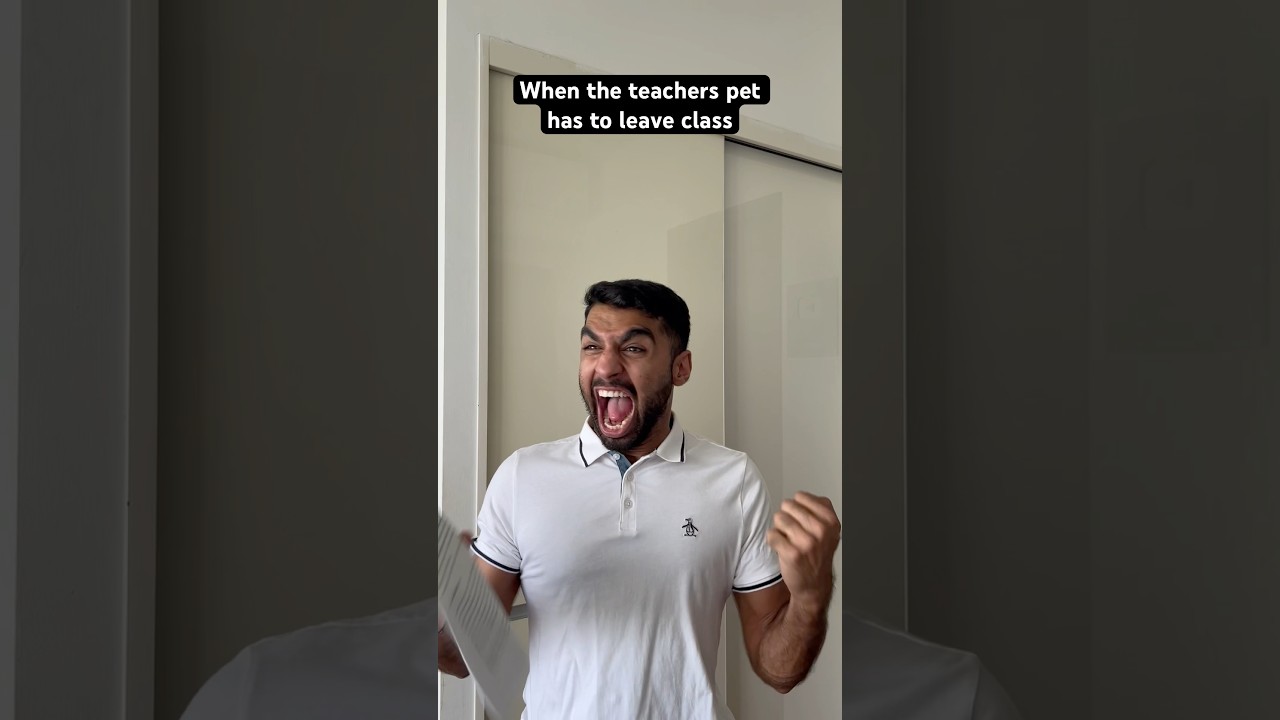 Когда любимчик учителя вынужден покинуть класс 😂 #shortsfeed
