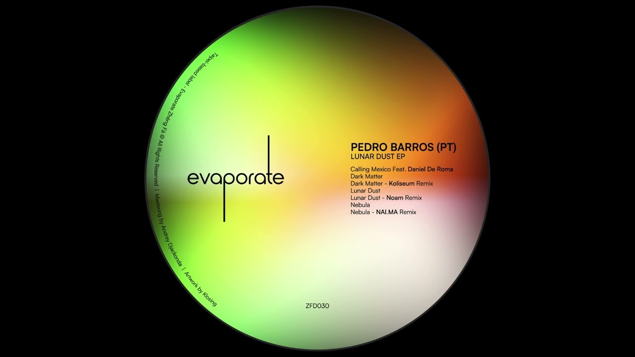 Pedro Barros - Dark Matter [ZFD030]