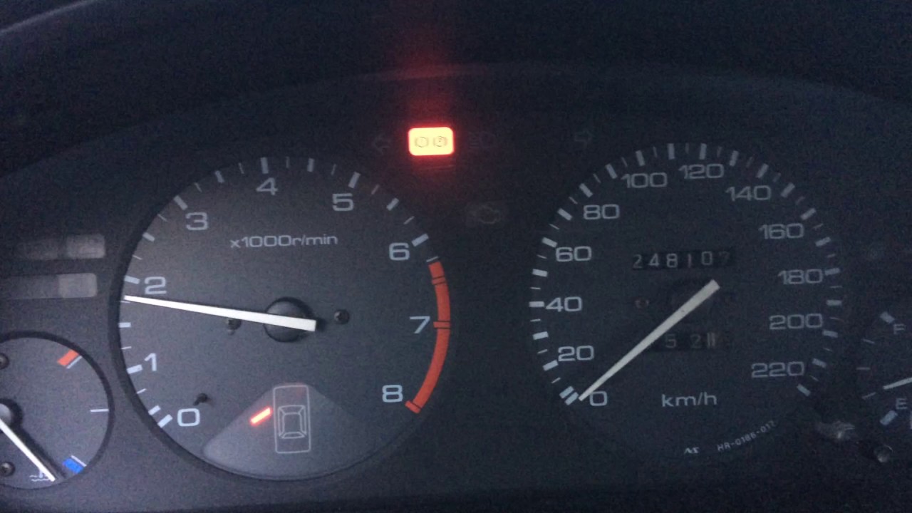 Cold start -20C Honda Accord 2.0 LS 1994