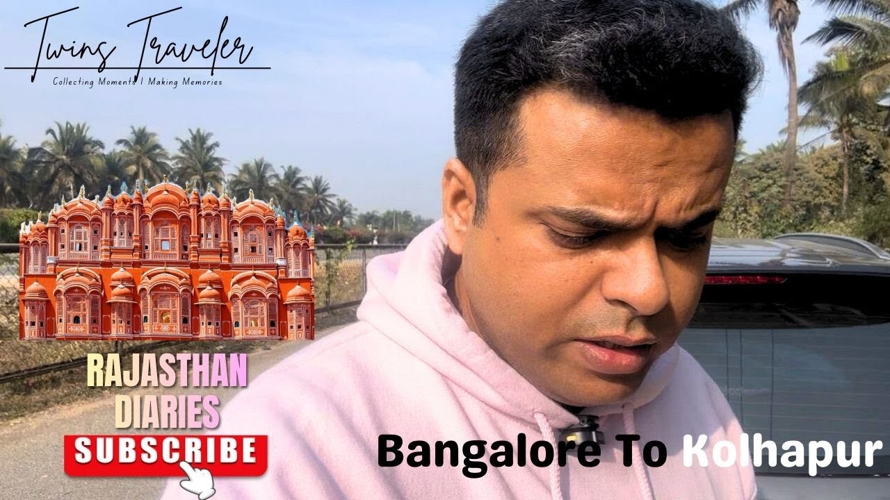 Day 1 | Bangalore to Kolhapur | Epic Start to Our 15-Day Rajasthan Journey | Road Tripping | Alcazar