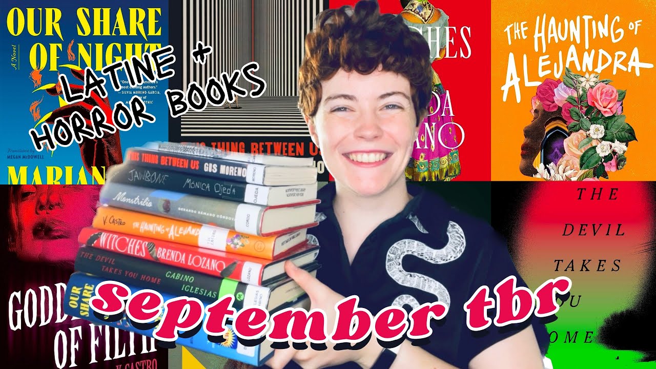 September TBR 2023 // #Hispanicheritagemonth & Horror 🎃