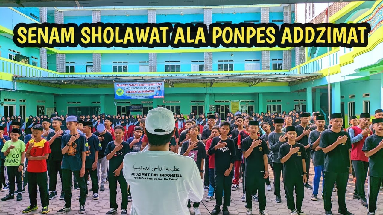 SENAM SEHAT SANTRI PONPES ADDZIMAT DAI INDONESIA