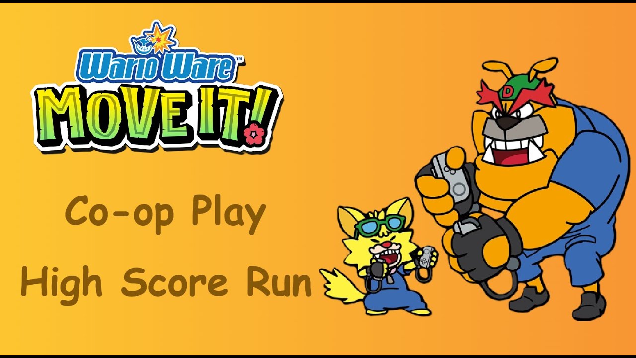 WarioWare: Move It! | 2-Player High Score Challenge | Dribble & Spitz