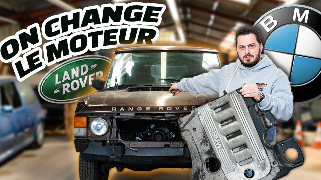Le moteur de BMW X5 est dans le RANGE ROVER classic : SWAP M57 EPISODE 2 - Benzin