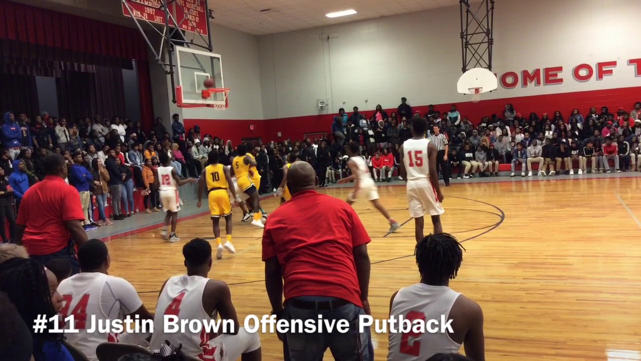 Justin Brown Highlights vs BC Rain High School 2018