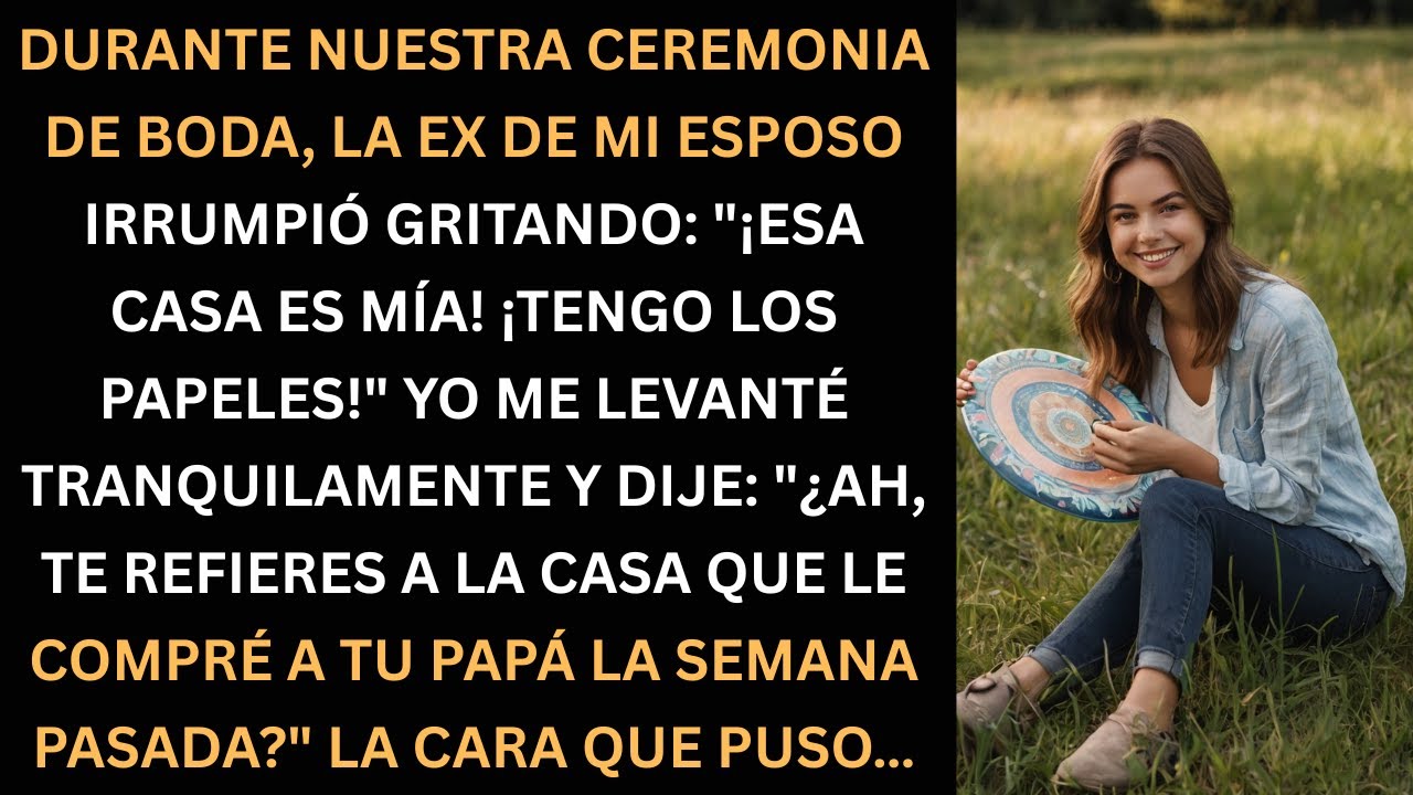 La ex de mi esposo arruinó nuestra boda… pero no esperaba lo que le iba a responder