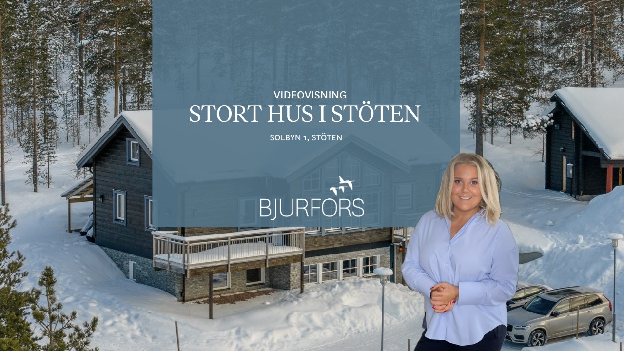 Imponerande fjällbostad i Solbyn, Stöten intill leder och skidåkning